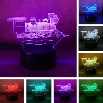 3D Visual Locomotive Ancient Vintage Train Illusion Lamp 7 Color Changing Night Light Led Touch Table Bulbing Decor Xmas Gifts
3D Visual Locomotive Ancient Vintage Train Illusion Lamp 7 Color Changing Night Light Led Touch Table Bulbing Decor Xmas Gifts
