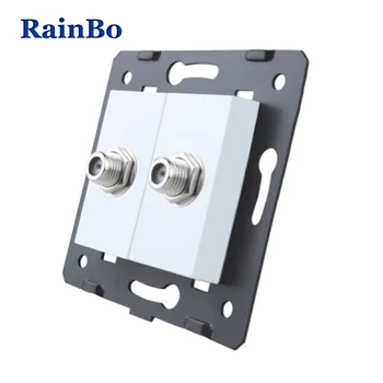 RainBo 2Satellite-socket parts-Plastic Materials-DIY Accessory-Function Key-wall satellite-socket EU-Standard A82SAW/B
RainBo 2Satellite-socket parts-Plastic Materials-DIY Accessory-Function Key-wall satellite-socket EU-Standard A82SAW/B