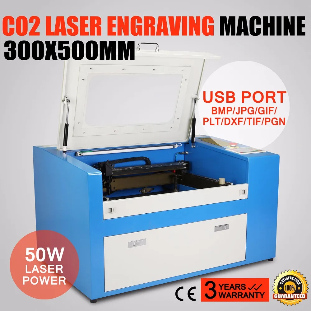 High Precise 50W CO2 USB Portx Laser Engraving Cutting Machine Engraver Cutter
High Precise 50W CO2 USB Portx Laser Engraving Cutting Machine Engraver Cutter
