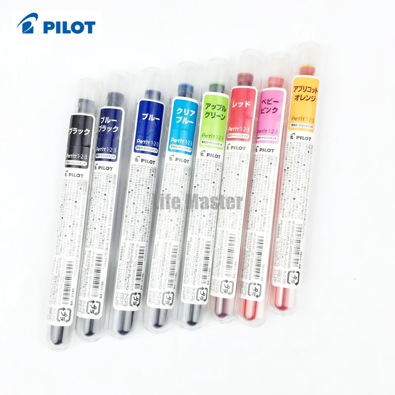 Student Cute Stationery LifeMaster Pilot Ink Cartridge of Fountain Pen Petit 1 Pen Refill (3pcs ink /pack) IRF-10SPN
Student Cute Stationery LifeMaster Pilot Ink Cartridge of Fountain Pen Petit 1 Pen Refill (3pcs ink /pack) IRF-10SPN