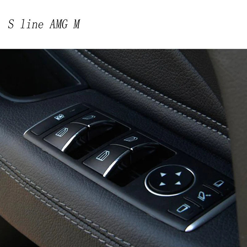Car styling window lift buttons switch covers Stickers trim for Mercedes Benz A B GLA CLA Class W176 X156 C117 Auto Accessories
Car styling window lift buttons switch covers Stickers trim for Mercedes Benz A B GLA CLA Class W176 X156 C117 Auto Accessories