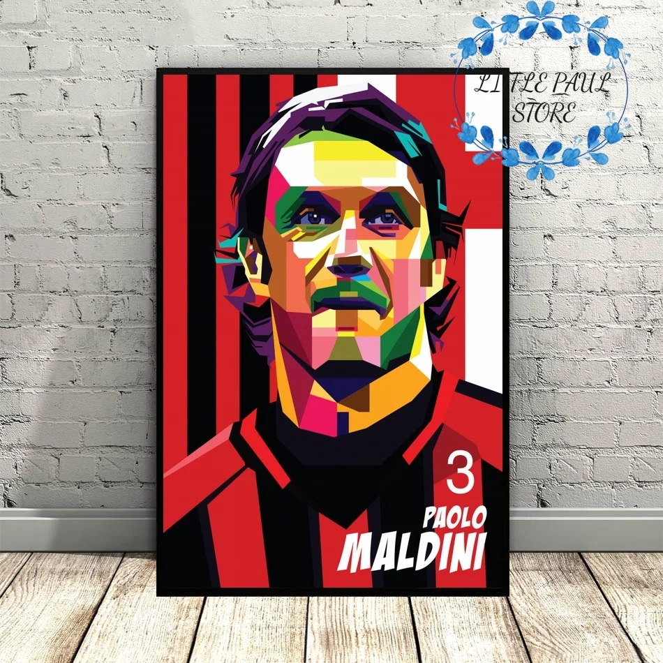 Paolo Maldini Art Canvas Poster sports poster Wall Pictures for Living Room No Frame
Paolo Maldini Art Canvas Poster sports poster Wall Pictures for Living Room No Frame