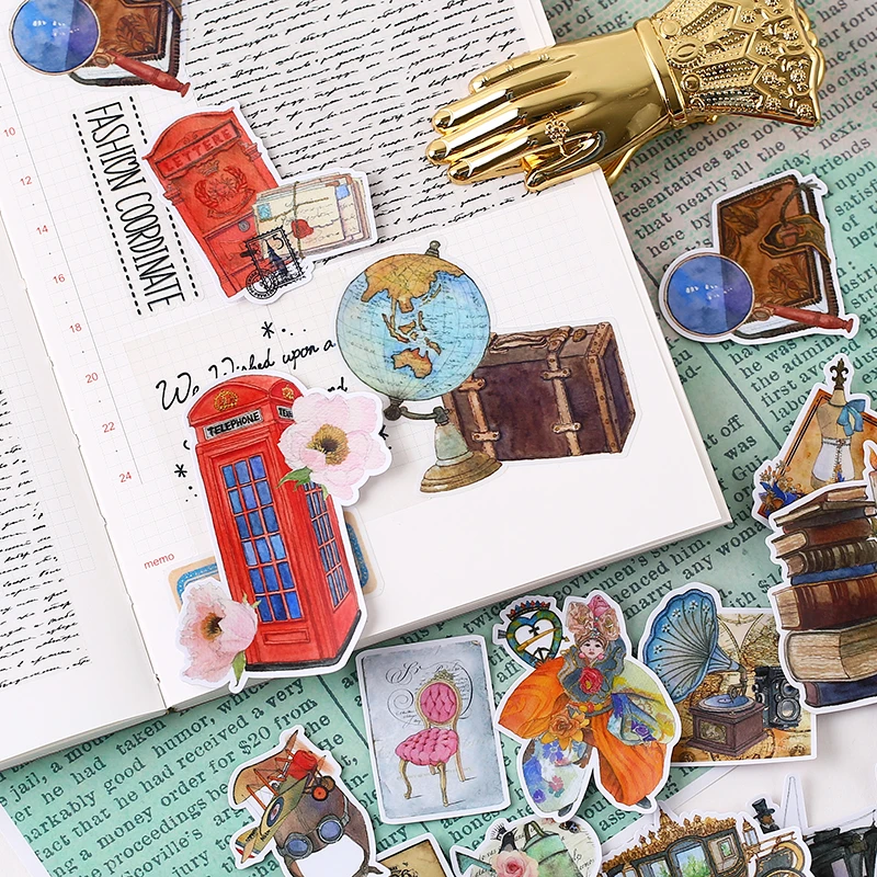 18pcs Creative Cute Self-made Old Time Stickers Scrapbooking Stickers /decorative Sticker /DIY Craft Photo Albums
18pcs Creative Cute Self-made Old Time Stickers Scrapbooking Stickers /decorative Sticker /DIY Craft Photo Albums