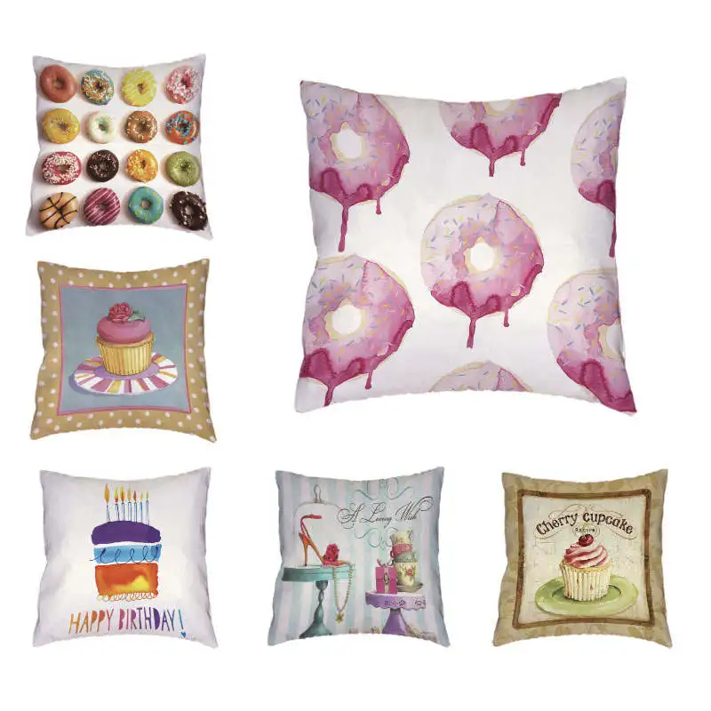 Delicious Cherry Cupcake Donuts Mid Century Cushion Cover Settee 17X17In Decor Home Office Couch Dessert shop Autumn Pillow Case
Delicious Cherry Cupcake Donuts Mid Century Cushion Cover Settee 17X17In Decor Home Office Couch Dessert shop Autumn Pillow Case
