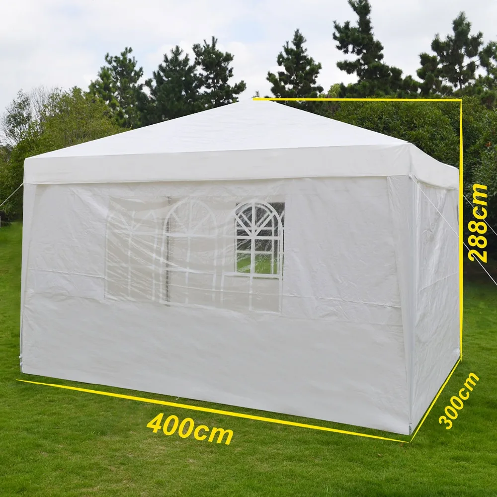 GRNTAMN 4x3m Outdoor Wedding Event Foiding Tent Ez Pop up Canopy Tent Commercial Instant Gazebos
GRNTAMN 4x3m Outdoor Wedding Event Foiding Tent Ez Pop up Canopy Tent Commercial Instant Gazebos