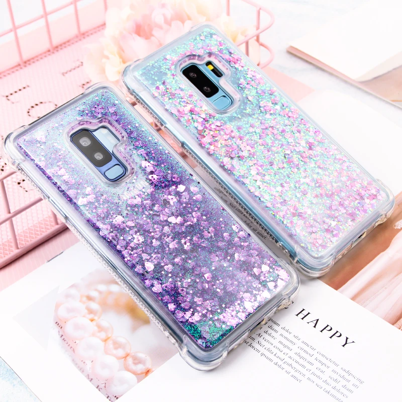 Shell Protection For Samsung Galaxy S10 S9 S8 Plus S10E S7 edge S5 S6 Shine Liquid Quicksand Dynamic Back Clear Cover
Shell Protection For Samsung Galaxy S10 S9 S8 Plus S10E S7 edge S5 S6 Shine Liquid Quicksand Dynamic Back Clear Cover