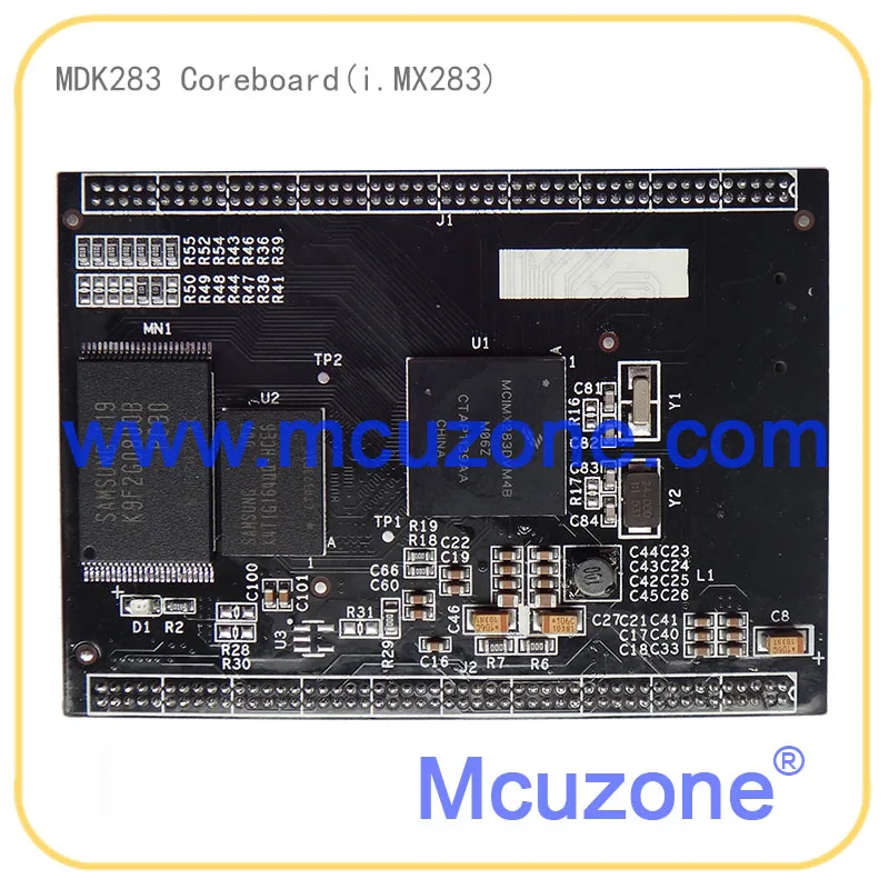 Freescale i.MX283 core board, MDK283 Core Board, 454MHz CPU, 128MB DDR2, 256MB NAND, LCD, Ethernet
Freescale i.MX283 core board, MDK283 Core Board, 454MHz CPU, 128MB DDR2, 256MB NAND, LCD, Ethernet