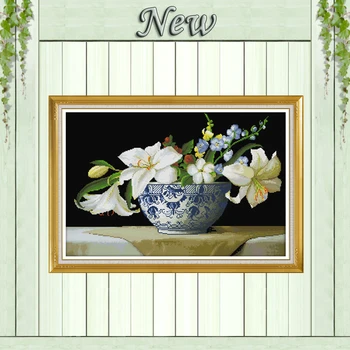 Perfume lily,Pattern printed on the canvas DMC 11CT 14CT Cross Stitch kits,needlework all embroidery for Sets,flowers Home Decor
Perfume lily,Pattern printed on the canvas DMC 11CT 14CT Cross Stitch kits,needlework all embroidery for Sets,flowers Home Decor