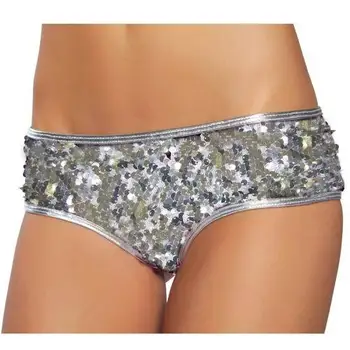 Sexy Women's BlingBling Sliver Sequins Elastic Glitter Triangle Shorts Ladies Skinny Dancing Hot Shorts Party Clubwear
Sexy Women's BlingBling Sliver Sequins Elastic Glitter Triangle Shorts Ladies Skinny Dancing Hot Shorts Party Clubwear