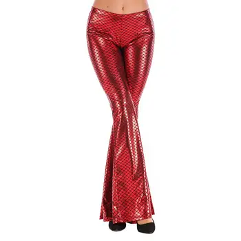 Women Metallic Faux Leather High Waist Bell Bottoms Flare Pants Long Trousers new
Women Metallic Faux Leather High Waist Bell Bottoms Flare Pants Long Trousers new