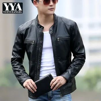 Fashion Motorcycle Leather Jackets Men Autumn Slim Fit Faux Leather Coats Male Casual Outerwear New Biker PU Riding Jackets 5XL
Fashion Motorcycle Leather Jackets Men Autumn Slim Fit Faux Leather Coats Male Casual Outerwear New Biker PU Riding Jackets 5XL