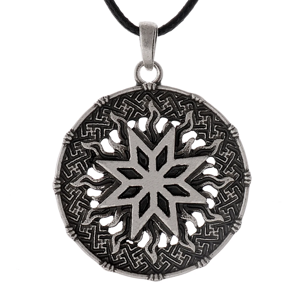 Ethnic Slavic Alatyr Pendant Necklace Pagan Alatyr Amulet Necklace Collier Drop Shipping
Ethnic Slavic Alatyr Pendant Necklace Pagan Alatyr Amulet Necklace Collier Drop Shipping