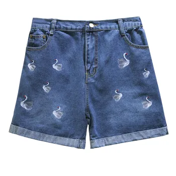 5xl plus big size denim jeans shorts women summer style 2018 feminina loose cute sweet denim shorts female A5025
5xl plus big size denim jeans shorts women summer style 2018 feminina loose cute sweet denim shorts female A5025