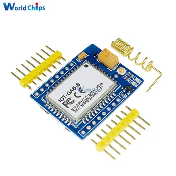 Mini A6 GA6-B Quad-band GPRS GSM Kit Wireless Extension Module SMS Audio Board Antenna Tested Worldwide Replace SIM800L
Mini A6 GA6-B Quad-band GPRS GSM Kit Wireless Extension Module SMS Audio Board Antenna Tested Worldwide Replace SIM800L