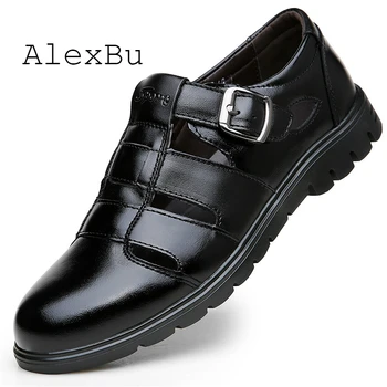 AlexBu 2020 Summer Man Genuine Leather Shoes Sandals Men Outdoor Casual Shoes Men Classic Social Sandalias Hombre Beach Shoe
AlexBu 2020 Summer Man Genuine Leather Shoes Sandals Men Outdoor Casual Shoes Men Classic Social Sandalias Hombre Beach Shoe