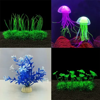 Hot Sale Aquarium Landscape Ornament Eco Friendly Silicone Artificial Glowing Moon Jellyfish DIY Plants Water Grass Decoration
Hot Sale Aquarium Landscape Ornament Eco Friendly Silicone Artificial Glowing Moon Jellyfish DIY Plants Water Grass Decoration