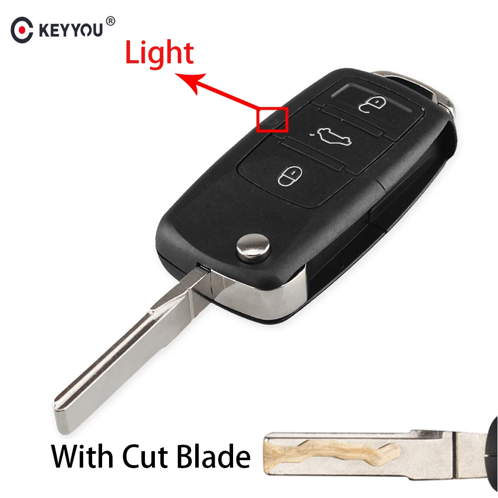 KEYYOU Uncut/Cut Blade 2/3 BT Remote Flip Folding Car Key Shell for VW Volkswagen MK4 Bora Golf 4 5 6 Passat Polo Bora Touran
KEYYOU Uncut/Cut Blade 2/3 BT Remote Flip Folding Car Key Shell for VW Volkswagen MK4 Bora Golf 4 5 6 Passat Polo Bora Touran