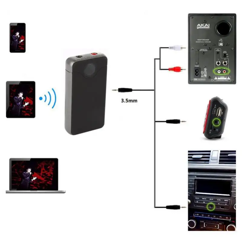 Wireless 3.5MM Audio Adapters 2 in1 Bluetooth 4.2 Transmitter Receiver Adapter For Smartphone PC TV Wireless Adaptor
Wireless 3.5MM Audio Adapters 2 in1 Bluetooth 4.2 Transmitter Receiver Adapter For Smartphone PC TV Wireless Adaptor