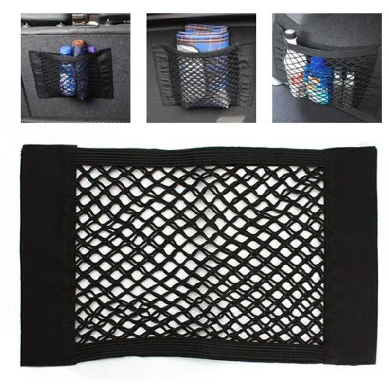 40*25cm New Car Back Rear Trunk Seat Elastic String Net Strong Magic Mesh Storage Bag Pocket Cage for Car Stylings car net mesh
40*25cm New Car Back Rear Trunk Seat Elastic String Net Strong Magic Mesh Storage Bag Pocket Cage for Car Stylings car net mesh