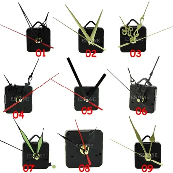 New 14 Styles Black Quartz Clock Movement Mechanism Repair DIY Tool Kit + Black Hands Hot
New 14 Styles Black Quartz Clock Movement Mechanism Repair DIY Tool Kit + Black Hands Hot