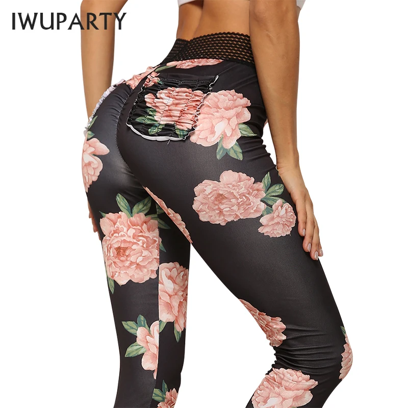 Flowers Printing Leggings Women Sexy Pockets Booty Push up Pants Gym Fitness Leggins Mujer Workout Sportswear Femme Running
Flowers Printing Leggings Women Sexy Pockets Booty Push up Pants Gym Fitness Leggins Mujer Workout Sportswear Femme Running