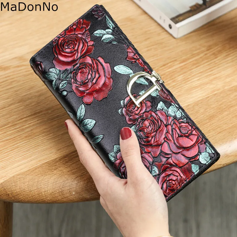 MaDonNo Brand New Arrival Women Vintage Leather Flower Zipper Standard Wallet 5 Colors Free Shipping ZDF001
MaDonNo Brand New Arrival Women Vintage Leather Flower Zipper Standard Wallet 5 Colors Free Shipping ZDF001
