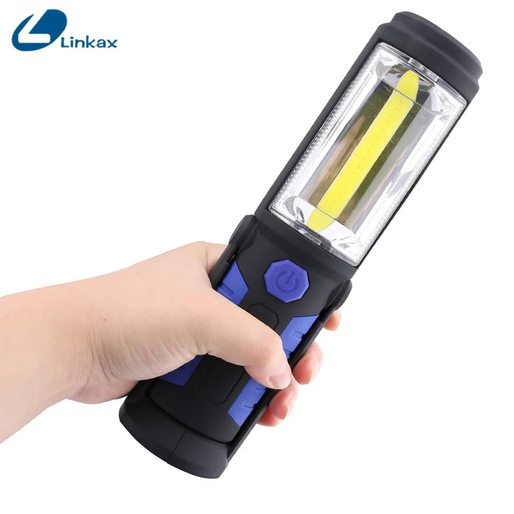 COB Torch Charging Lanterna LED Rechargable USB Flashlight Work Light Magnetic HOOK with Mobile Power Function
COB Torch Charging Lanterna LED Rechargable USB Flashlight Work Light Magnetic HOOK with Mobile Power Function