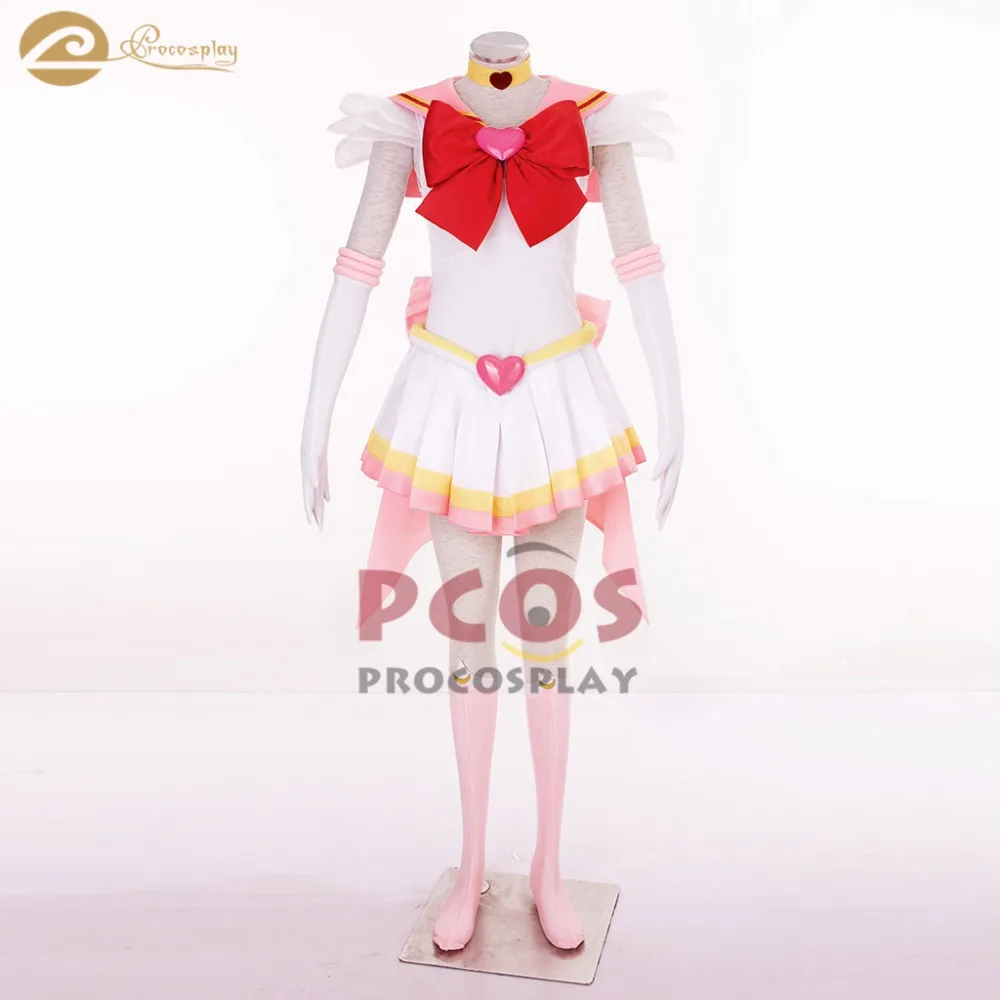 * Лучшая цена Сейлор Мун супер S фильм Chibiusa Moon Rini Косплей Костюм Аниме mp001409|cosplay