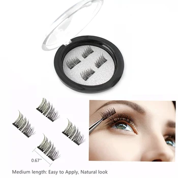 MAGNETIC False Eyelashes Half Cover Dual Magnets No Glue Fake Lashes Extension Prevent Allergy Natural Reusable Handmade
MAGNETIC False Eyelashes Half Cover Dual Magnets No Glue Fake Lashes Extension Prevent Allergy Natural Reusable Handmade