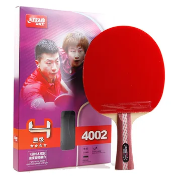 DHS Table tennis Rackets 4002 4006 with rubber hurricane 3, pips-in racket set ping pong bat paddle
DHS Table tennis Rackets 4002 4006 with rubber hurricane 3, pips-in racket set ping pong bat paddle