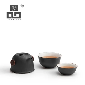 TANGPIN bird style ceramic teapot with 2 teacups a tea sets portable travel tea sets
TANGPIN bird style ceramic teapot with 2 teacups a tea sets portable travel tea sets