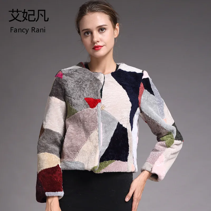 Fashion Genuine Fur Sheepskin Coat for Women Winter Warm Wool Coat Female Casual Patchwork Overcoat Sheep Shearing Short Jacket
Fashion Genuine Fur Sheepskin Coat for Women Winter Warm Wool Coat Female Casual Patchwork Overcoat Sheep Shearing Short Jacket