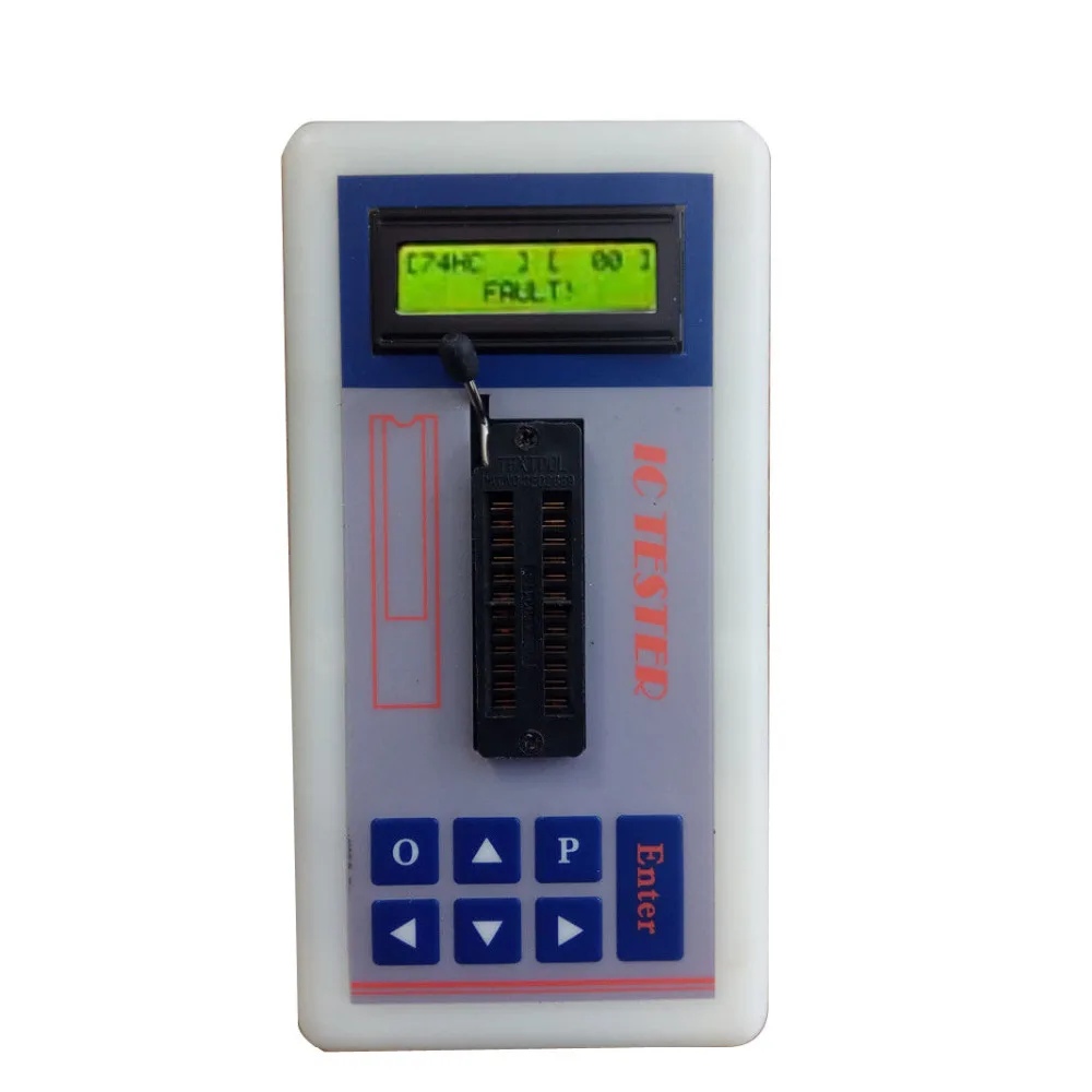 IC Tester Transistor Tester Detect ntegrated Circuit IC Maintenance Tester Meter MOS PNP 74ch 74ls CD4000 HEF400 4500 amplifierS
IC Tester Transistor Tester Detect ntegrated Circuit IC Maintenance Tester Meter MOS PNP 74ch 74ls CD4000 HEF400 4500 amplifierS