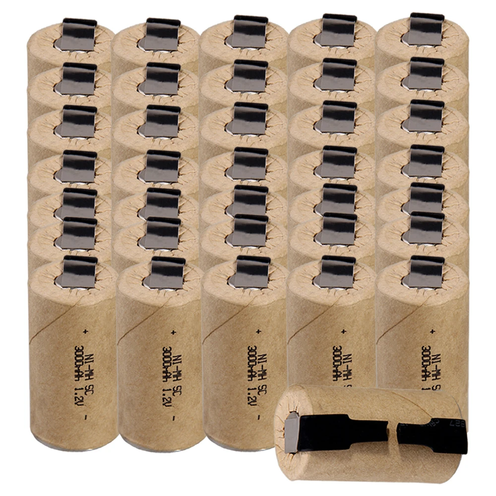 Lowest price 36 piece SC battery 1.2v batteries rechargeable 3000mAh nimh battery for power tools akkumulator
Lowest price 36 piece SC battery 1.2v batteries rechargeable 3000mAh nimh battery for power tools akkumulator