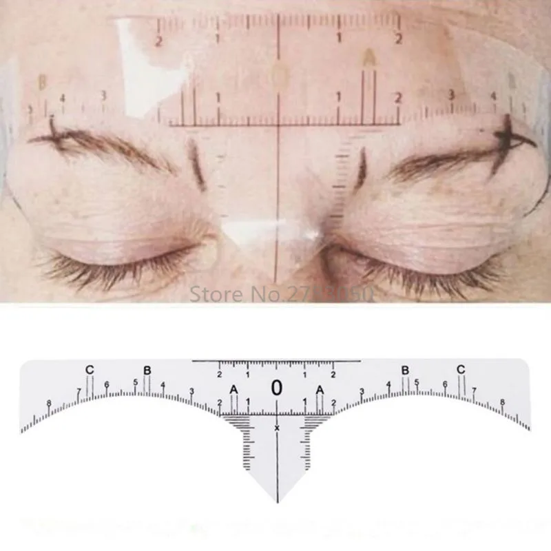 Disposable Adhesive Eyebrow Ruler Guide Sticker Tape Semi-permanent Tattoo Template Measure Eyebrow Stencils Beauty Tool #11
Disposable Adhesive Eyebrow Ruler Guide Sticker Tape Semi-permanent Tattoo Template Measure Eyebrow Stencils Beauty Tool #11