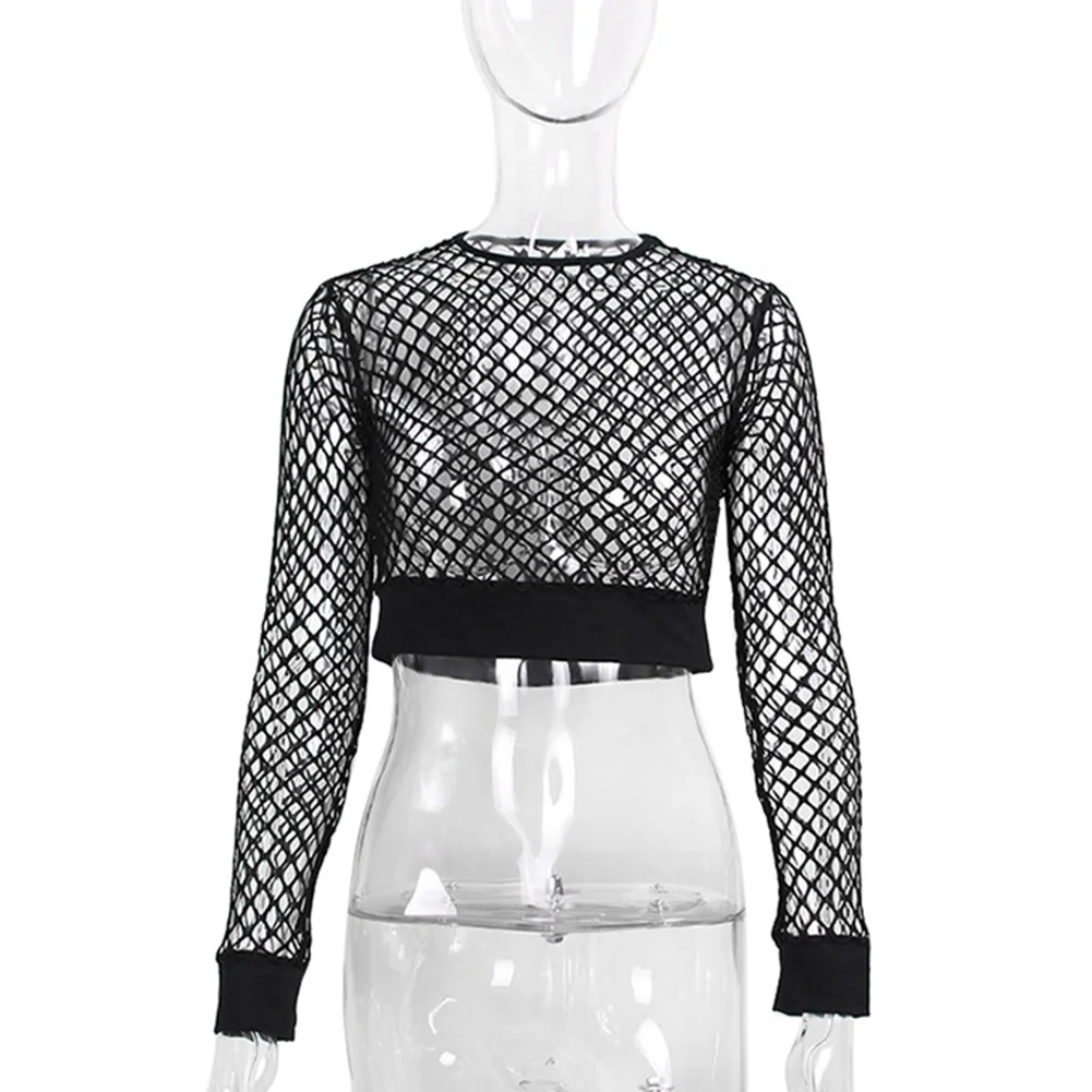 Sexy See Through Mesh Fashion Slim Party Cropped Club Casual Short Sleeve Summer Crew Neck Out Women Tops
Sexy See Through Mesh Fashion Slim Party Cropped Club Casual Short Sleeve Summer Crew Neck Out Women Tops