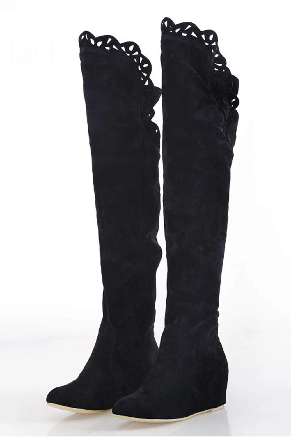TEXU Women Stretch Faux Suede Slim Thigh lace High Boots Sexy Fashion Over the Knee Boots High Heels Woman Shoe 35-39
TEXU Women Stretch Faux Suede Slim Thigh lace High Boots Sexy Fashion Over the Knee Boots High Heels Woman Shoe 35-39