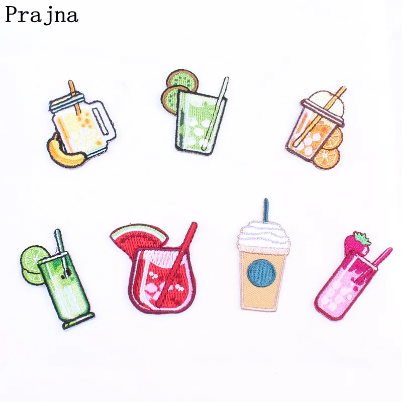 Prajna Cute Mini Fruit Juice Embroidery Applique Badge Stickers Craft Sewing Patches Applications For Jacket Clothes Wholesale
Prajna Cute Mini Fruit Juice Embroidery Applique Badge Stickers Craft Sewing Patches Applications For Jacket Clothes Wholesale
