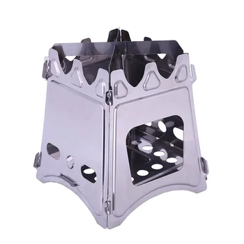 Outdoor Compact Folding Wood Stove Portable Stainless Steel Camping Firewood Stove for Cooking Picnic Hiking
Outdoor Compact Folding Wood Stove Portable Stainless Steel Camping Firewood Stove for Cooking Picnic Hiking