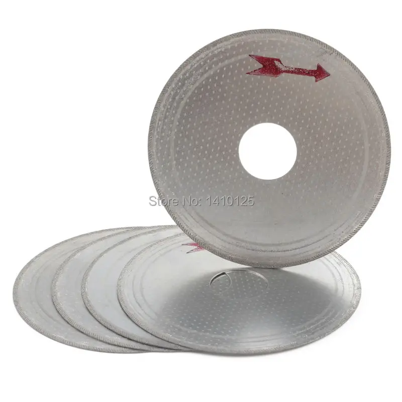 5Pcs 3-3/8" 85*0.3mm Super-Thin Arbor 20mm Rim 0.3mm Diamond Lapidary Saw Blade Cutting Disc Saving in Material Jewelry Gems
5Pcs 3-3/8" 85*0.3mm Super-Thin Arbor 20mm Rim 0.3mm Diamond Lapidary Saw Blade Cutting Disc Saving in Material Jewelry Gems