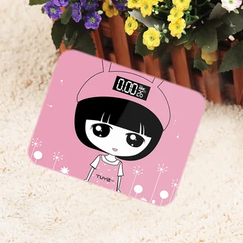 Cute Girl Bathroom Body Scales Glass Smart Household Electronic Digital Floor Weight Balance Bariatric LCD Display 180Kg/100g
Cute Girl Bathroom Body Scales Glass Smart Household Electronic Digital Floor Weight Balance Bariatric LCD Display 180Kg/100g