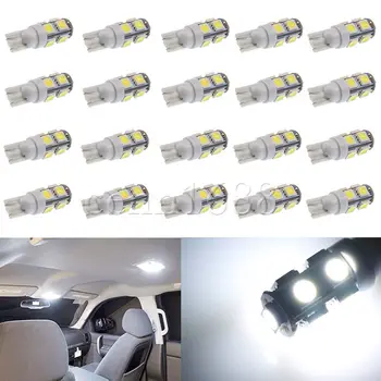 50 Pz Alta T10 9 SMD 5050 W5W 194 501 LED Strumento Di Auto Liquidazione Luci Interne Cuneo Porta Laterale Lampada DC 12 V
50 Pz Alta T10 9 SMD 5050 W5W 194 501 LED Strumento Di Auto Liquidazione Luci Interne Cuneo Porta Laterale Lampada DC 12 V