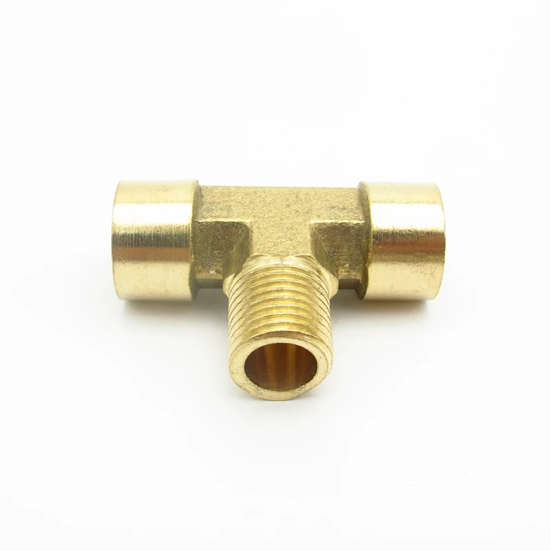 1/4" BSP Female x Male x Female Thread Tee Type 3 Way Brass Pipe Fitting Adapter Coupler Connector For Water Fuel Gas
1/4" BSP Female x Male x Female Thread Tee Type 3 Way Brass Pipe Fitting Adapter Coupler Connector For Water Fuel Gas