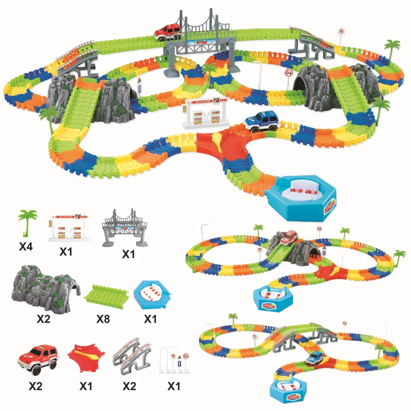 Over 240Pcs DIY Flexible Track Toys Railway Roller Coaster Electric Rail Car Racing Flex Track Toy Gift For Kids
Over 240Pcs DIY Flexible Track Toys Railway Roller Coaster Electric Rail Car Racing Flex Track Toy Gift For Kids