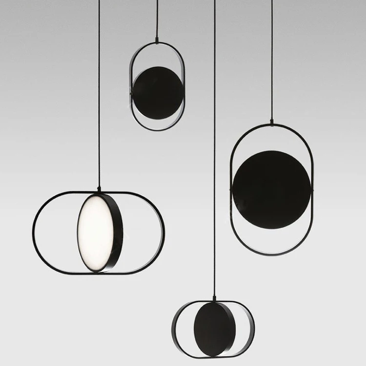 Modern minimalist geometric shape pendant light creative Italian design lron LED hanging light living room dinner room lamp E27
Modern minimalist geometric shape pendant light creative Italian design lron LED hanging light living room dinner room lamp E27