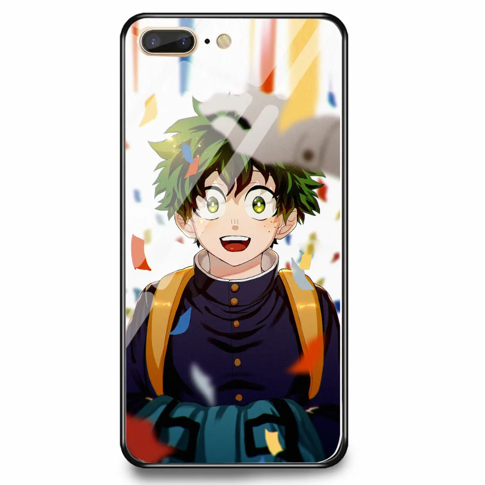 Custom Anime My Hero Academia Deku Kacchan Tempered Glass Phone Cases for Iphone 6 7 8 plus Phone Case for Iphone X XS MAX XR 6S
Custom Anime My Hero Academia Deku Kacchan Tempered Glass Phone Cases for Iphone 6 7 8 plus Phone Case for Iphone X XS MAX XR 6S