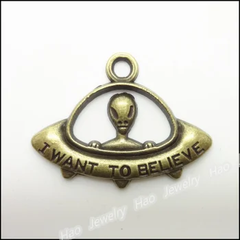 50pcs Vintage Charms Extraterrestrial Pendant Antique bronze Zinc Alloy Fit Bracelet Necklace DIY Metal Jewelry Findings
50pcs Vintage Charms Extraterrestrial Pendant Antique bronze Zinc Alloy Fit Bracelet Necklace DIY Metal Jewelry Findings