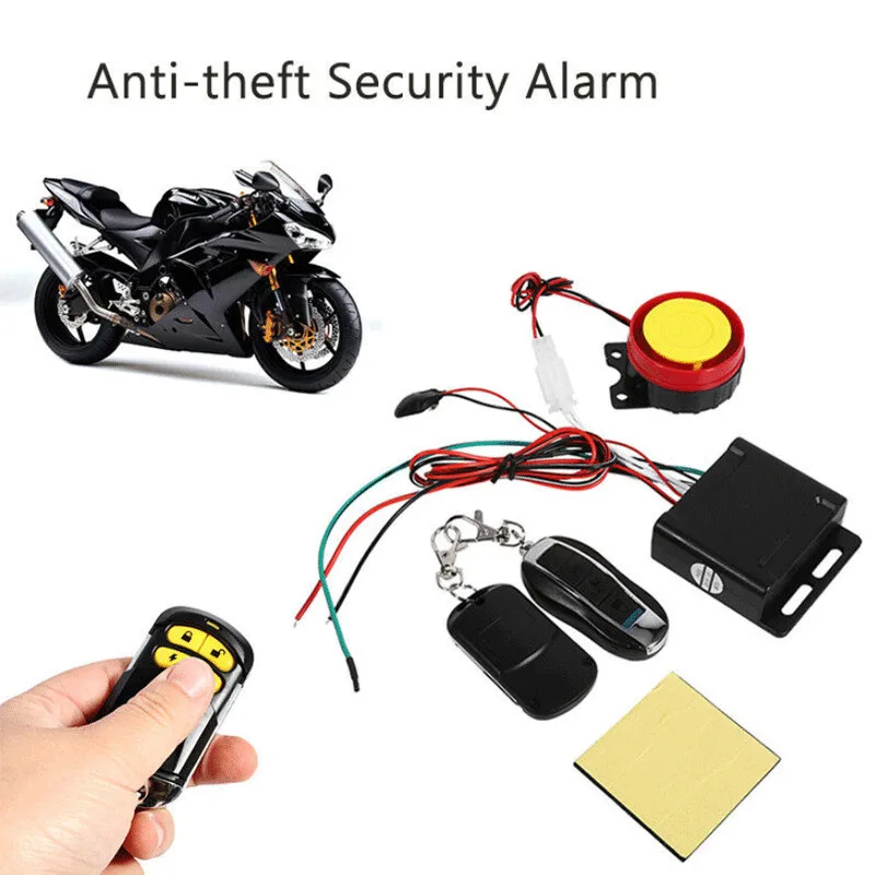 Motorcycle Bike Anti-theft Security Alarm System Remote Control Shock Sensor 12V Sound Alarm Anti-lost
Motorcycle Bike Anti-theft Security Alarm System Remote Control Shock Sensor 12V Sound Alarm Anti-lost
