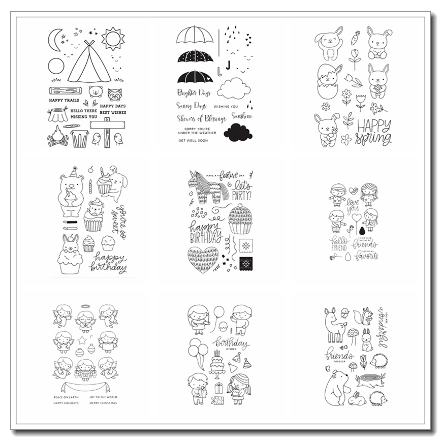 Animals Birthday Series Pattern Prints Transparent Clear Silicone Stamp/Seal for DIY scrapbooking/photo album card making 4x6in
Animals Birthday Series Pattern Prints Transparent Clear Silicone Stamp/Seal for DIY scrapbooking/photo album card making 4x6in