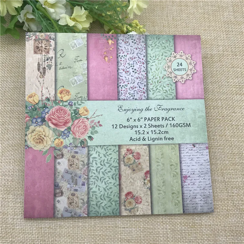 24 sheets 6"X6" spring Flower blossoms patterned paper Scrapbooking paper pack handmade craft paper craft Background pad
24 sheets 6"X6" spring Flower blossoms patterned paper Scrapbooking paper pack handmade craft paper craft Background pad